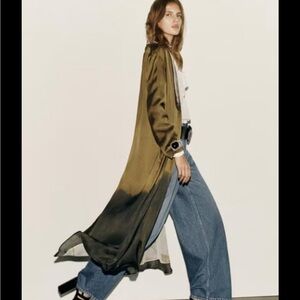 Zara Green Kimono